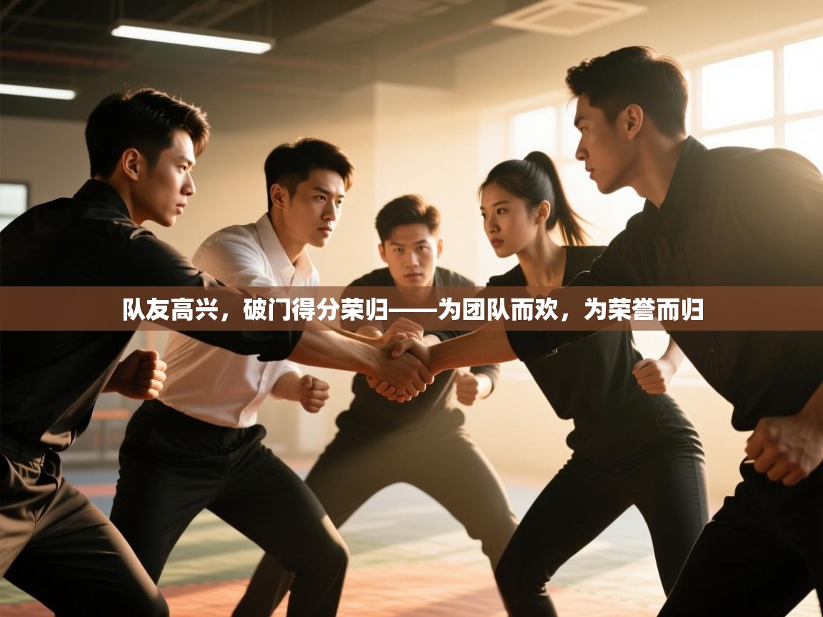 队友高兴，破门得分荣归——为团队而欢，为荣誉而归  第1张